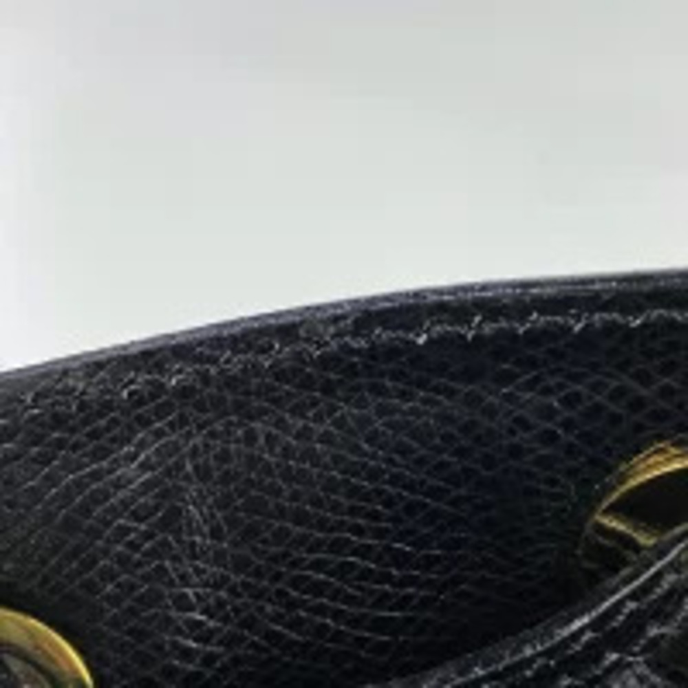 Celine shoulder bag crossbody drawstring leather black - Picture 7 of 7